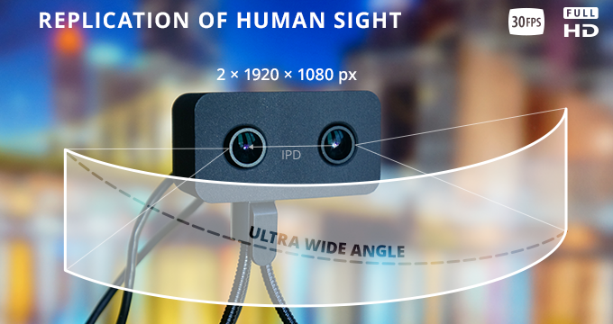 Web Eye Camera WebEye VR: la première webcam 3D pour la réalité virtuelle - Homido