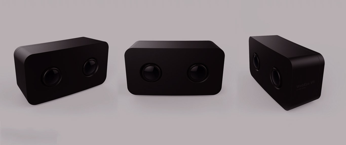 Web Eye Camera WebEye VR: la première webcam 3D pour la réalité virtuelle - Homido