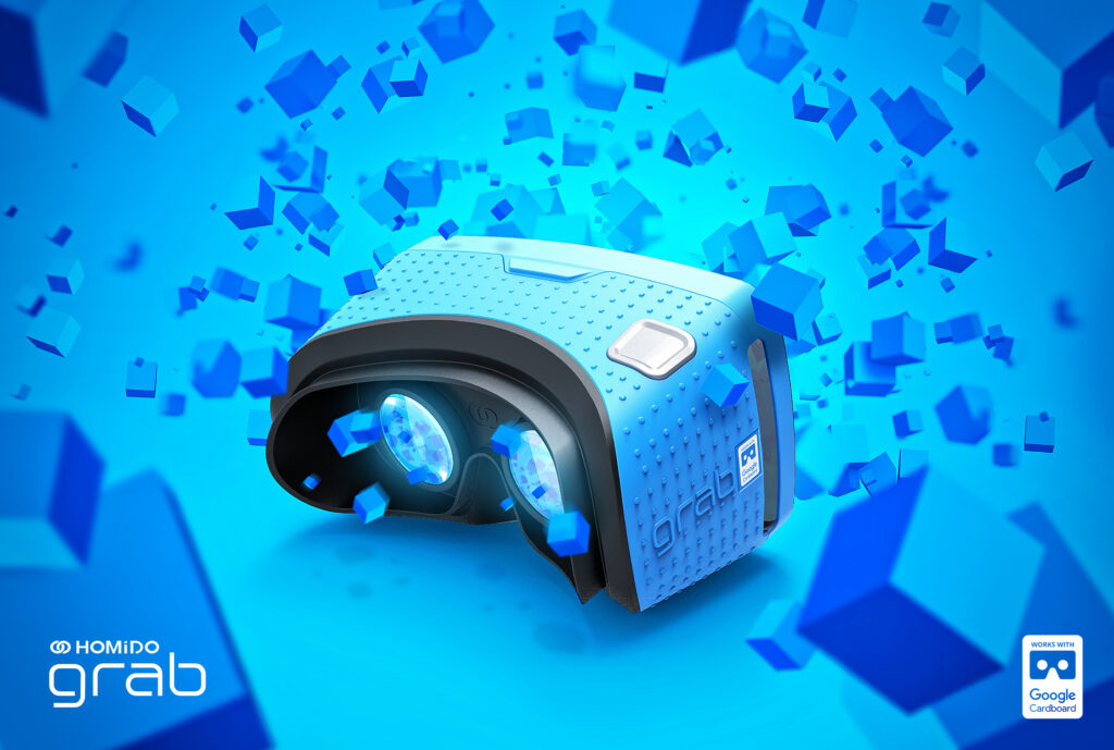 Homido Mini – Occhiali VR Pieghevoli Per Smartphone, Realtà Virtuale 360° E 3D